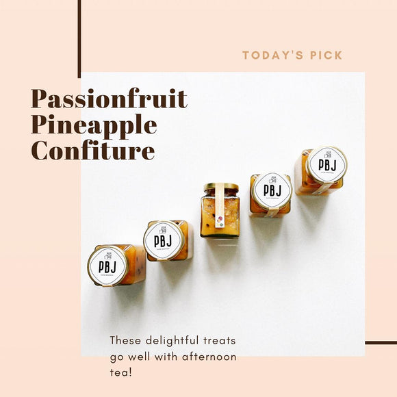 百香果菠蘿果醬 Passionfruit Pineapple Confiture