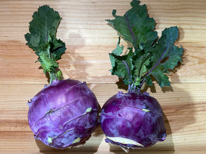 紫芥蘭頭 一斤 原個賣 purple Kohlrabi 600g per head